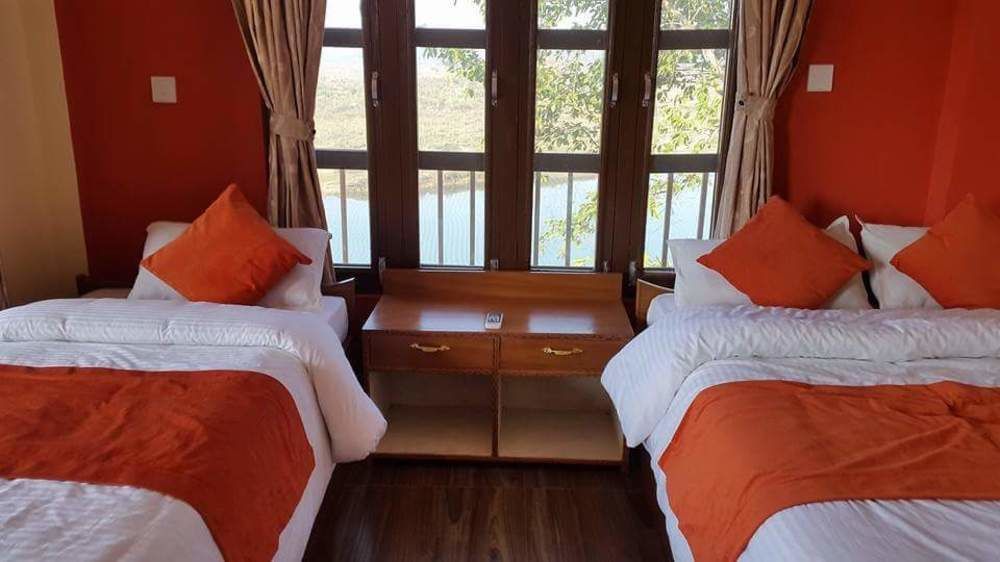 Hotel Wildlife Camp Sauraha Ngoại thất bức ảnh