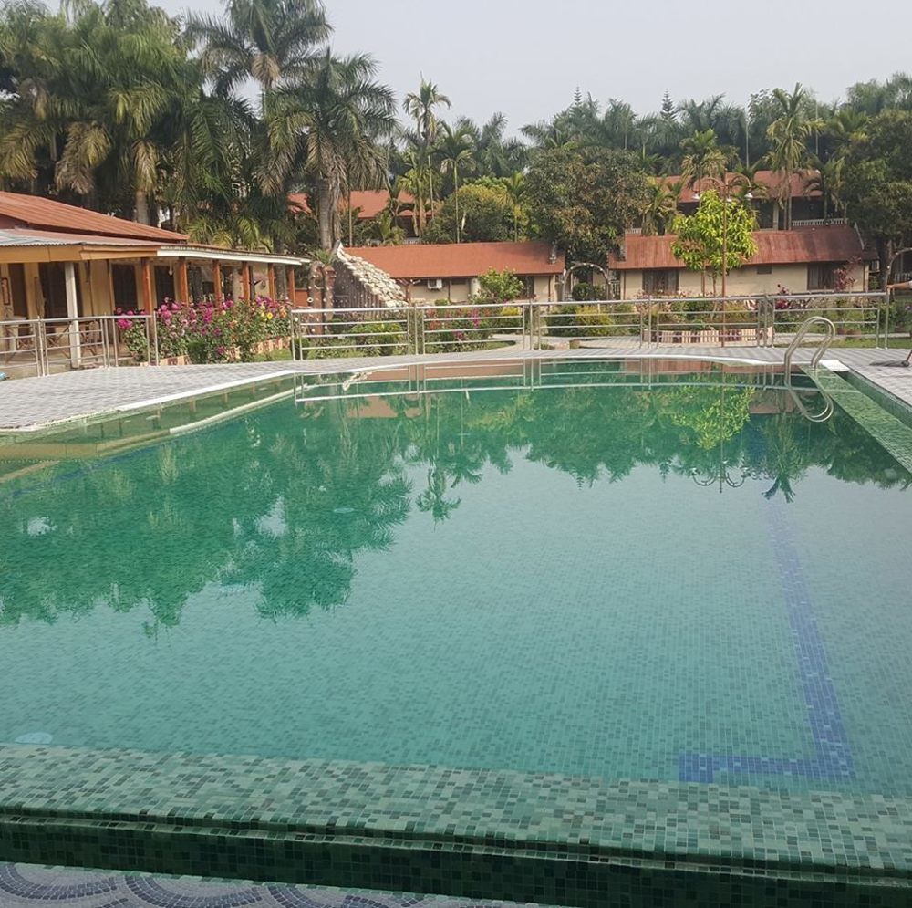 Hotel Wildlife Camp Sauraha Ngoại thất bức ảnh