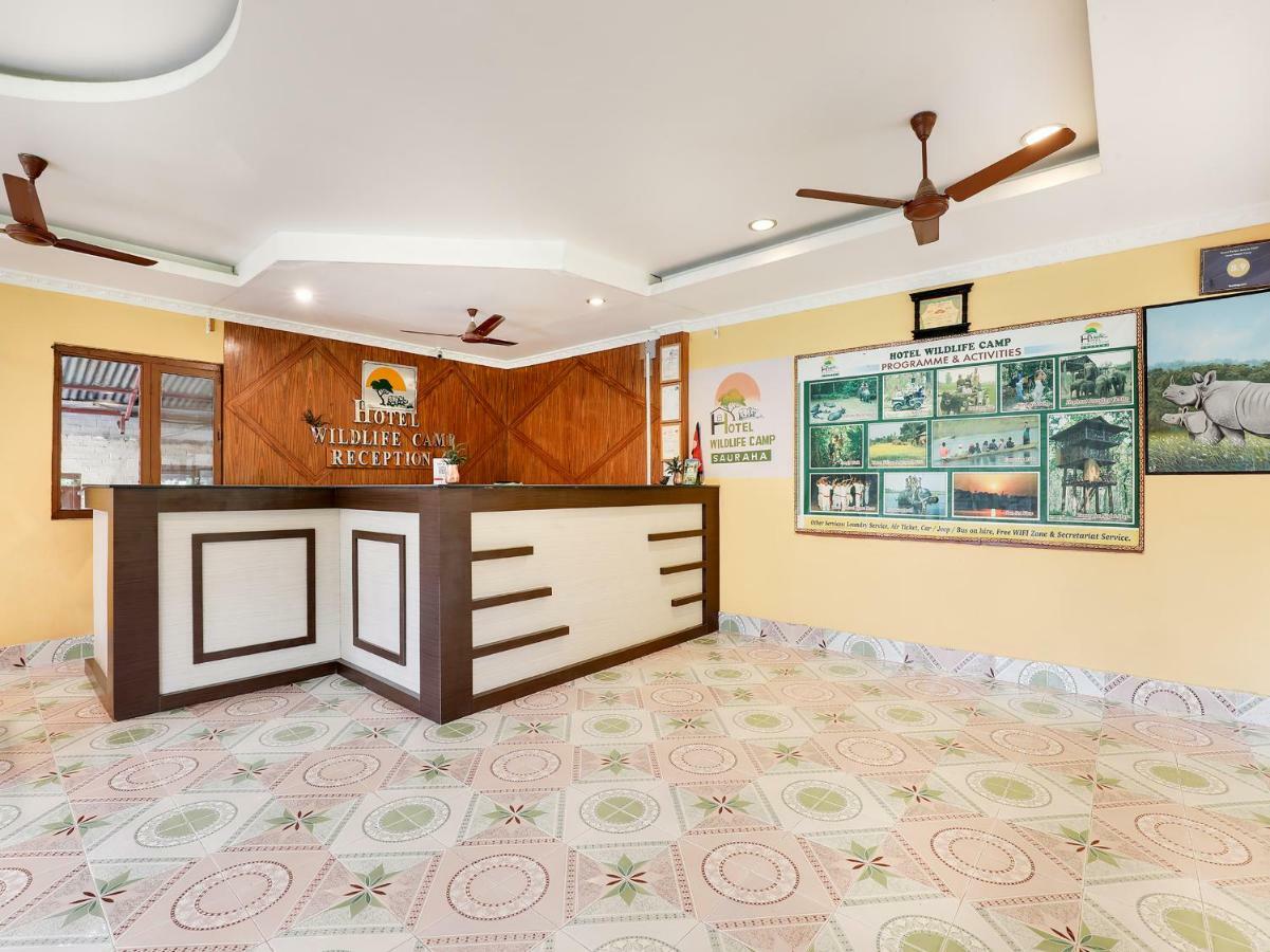 Hotel Wildlife Camp Sauraha Ngoại thất bức ảnh